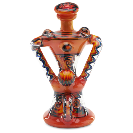 Andy G Window Klein Red dab rig water pipe one of a kind