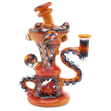 Andy G Window Klein Red heady glass water pipe