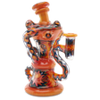 Andy G Window Klein Red heady glass art