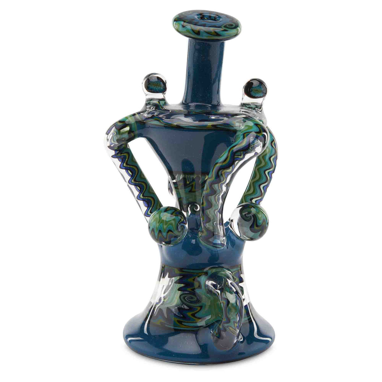 Andy G Window Klein Blue water pipe dab rig blue
