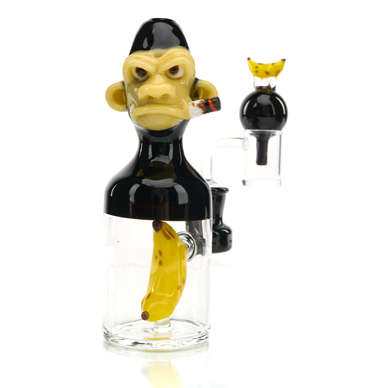 Fish Glass Black Chimp (allow images)