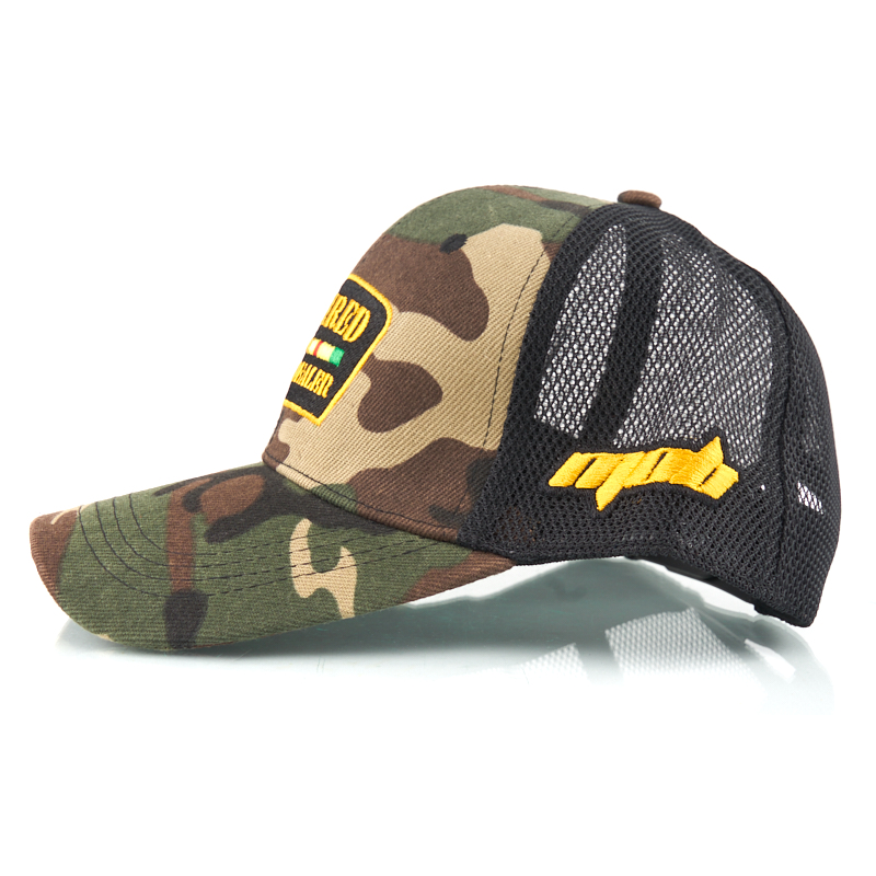 Camo Retired Drug Dealer Hat side (allow image)