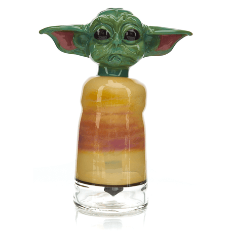 Baby Yoda Heady Dab Rig by Fish Glass (allow images)