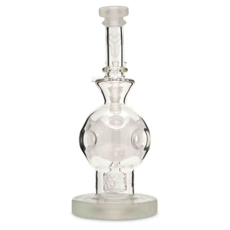 Chubbz Glass Frosted Exosphere SOL Perc water pipe for dry herb