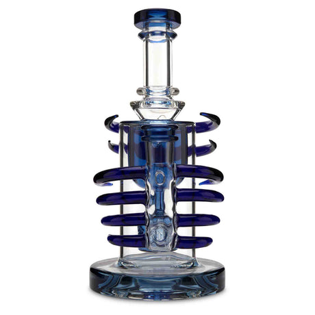 Chubbz Glass Opal Incycler Blue water pipe SOL perc