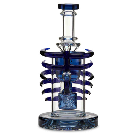 Chubbz Glass Opal Incycler blue water pipe sol perc