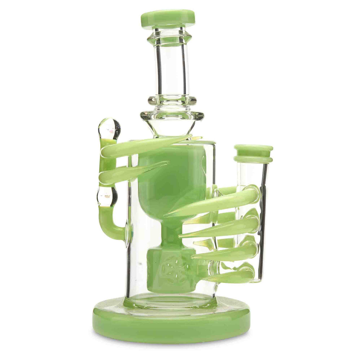Chubbz Glass Opal Incycler slime water pipe sol perc