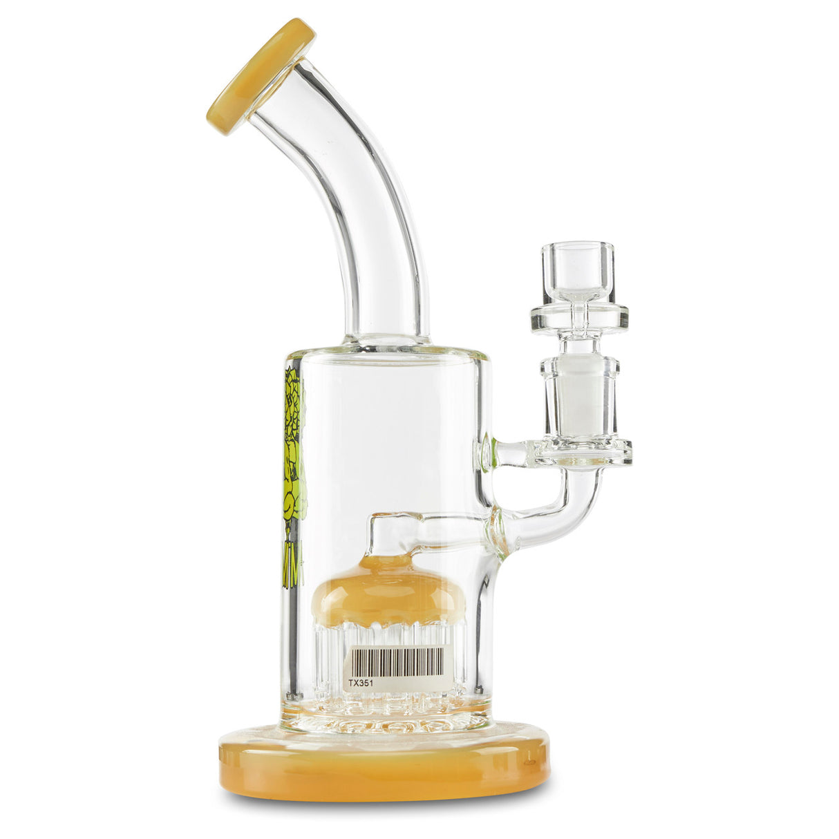 AFM Tree Perc Color Glass Dab Rig Water Pipe