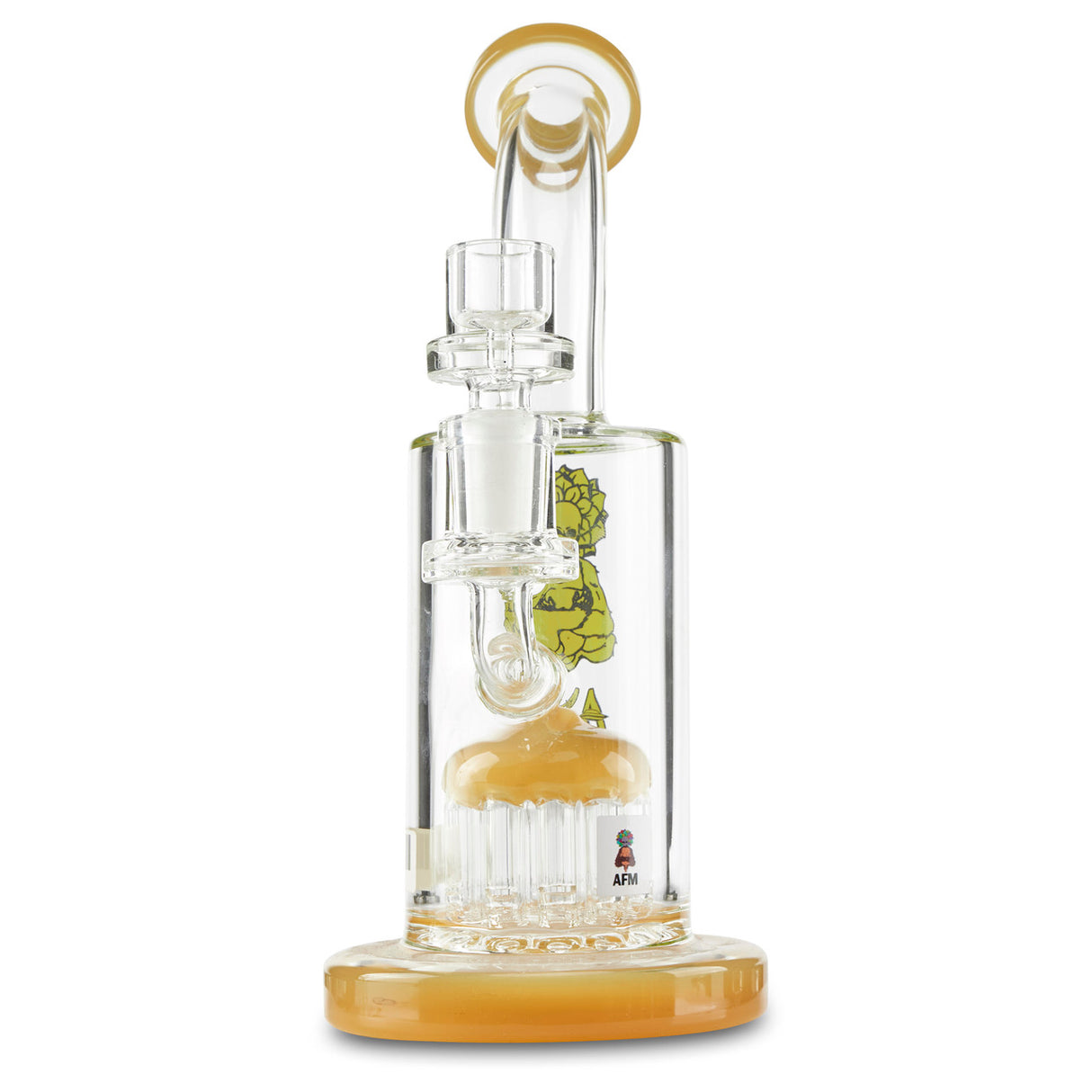 AFM 14mm Glass Water Pipe Dab Rig for concentrates and dry herb