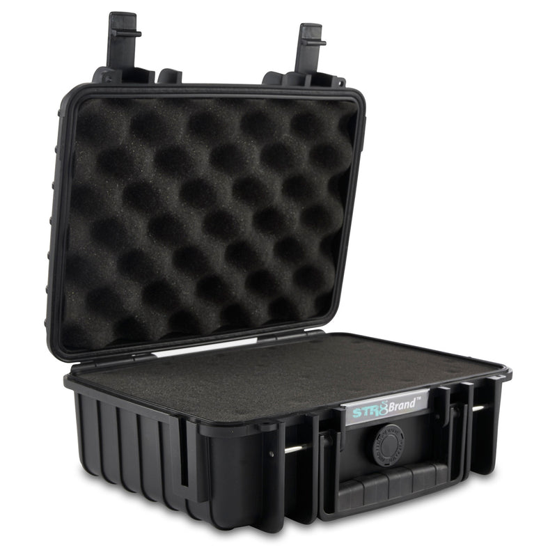 Medium 10" Str8 Case in onyx black