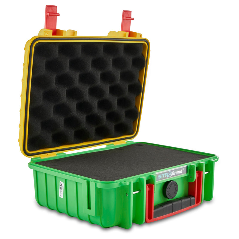 Medium 10" Str8 Case in roaring Rasta