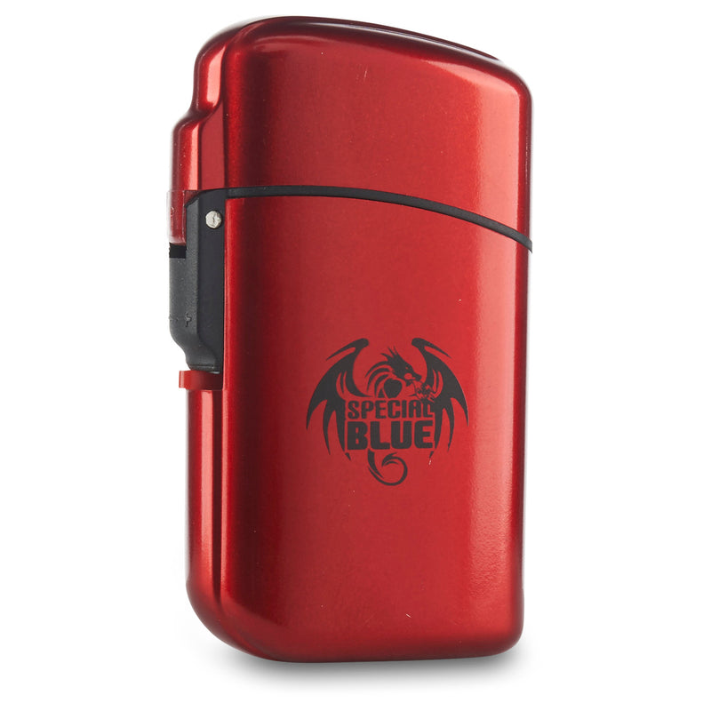 classic metal single jet flame special blue torch lighter