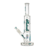 Medicali 13" Double Showerhead Straight teal