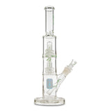 Medicali 13" Double Showerhead Straight white