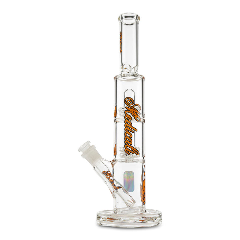 Medicali 13" Double Showerhead Straight orange