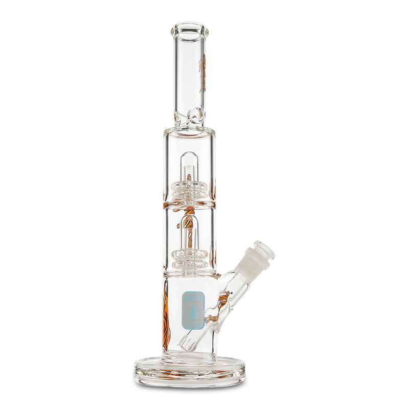 Medicali 13" Double Showerhead Straight orange