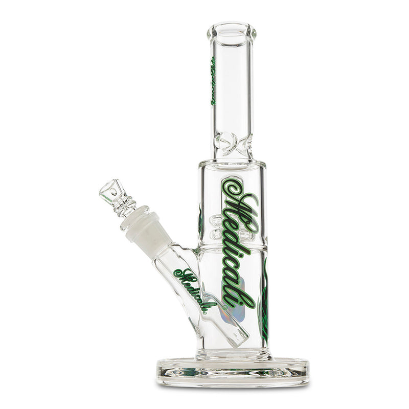 Medicali 10" Showerhead Straight water pipe for dry herb