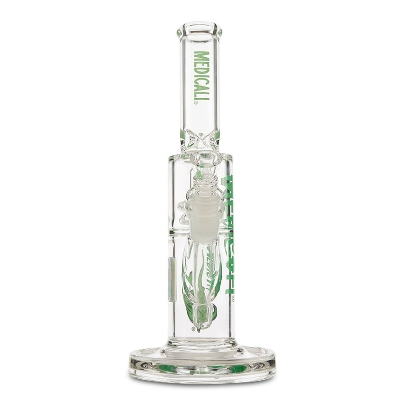 Medicali 10" Showerhead Straight water pipe for dry herb
