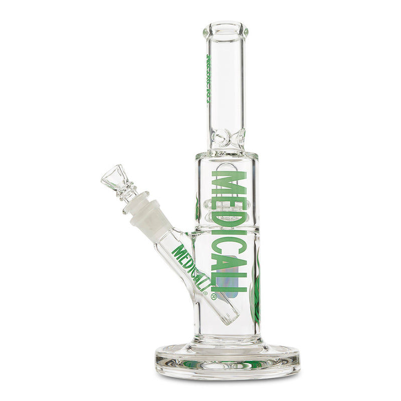 Medicali 10" Showerhead Straight water pipe for dry herb