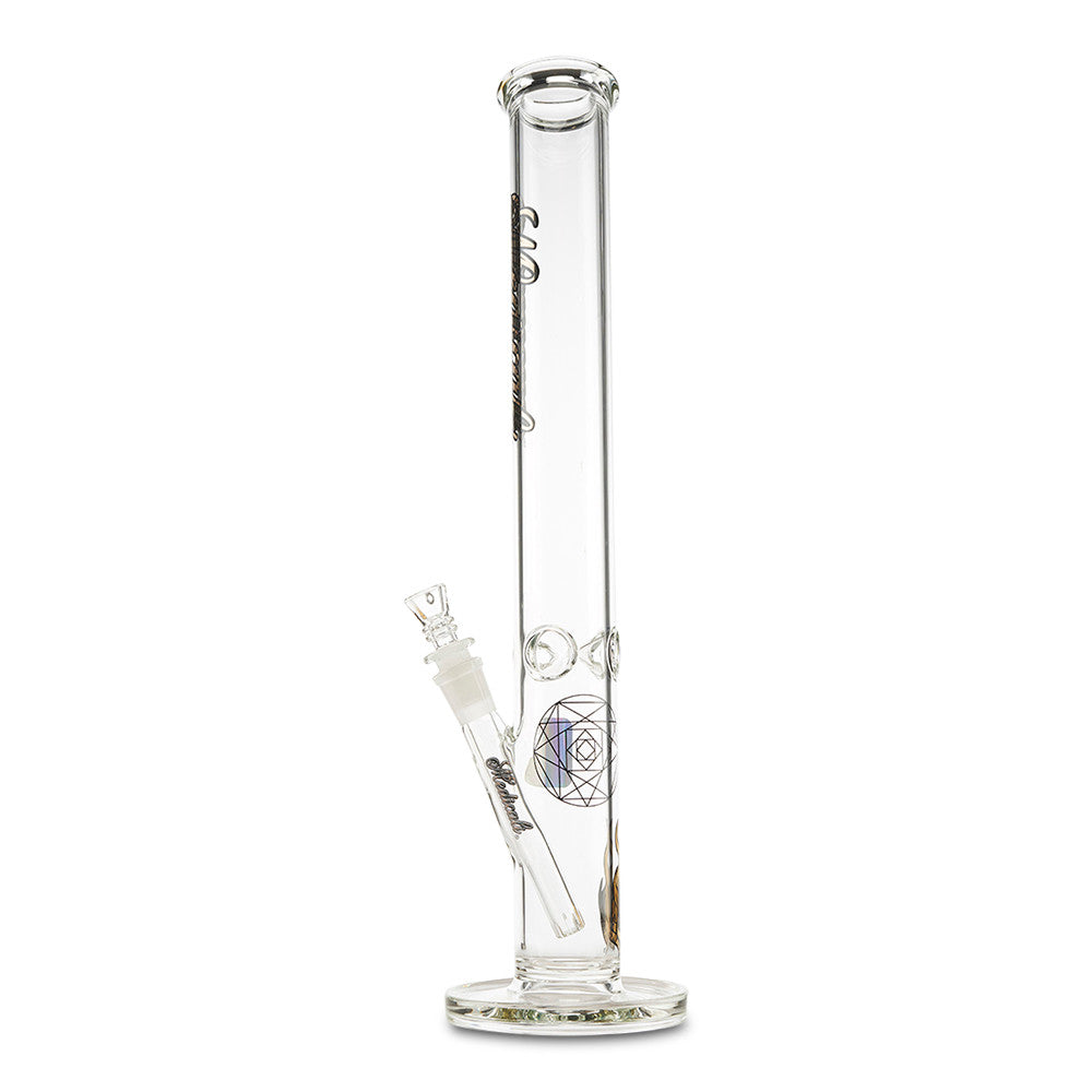 Medicali 18" Straight Tube dry herb pipe