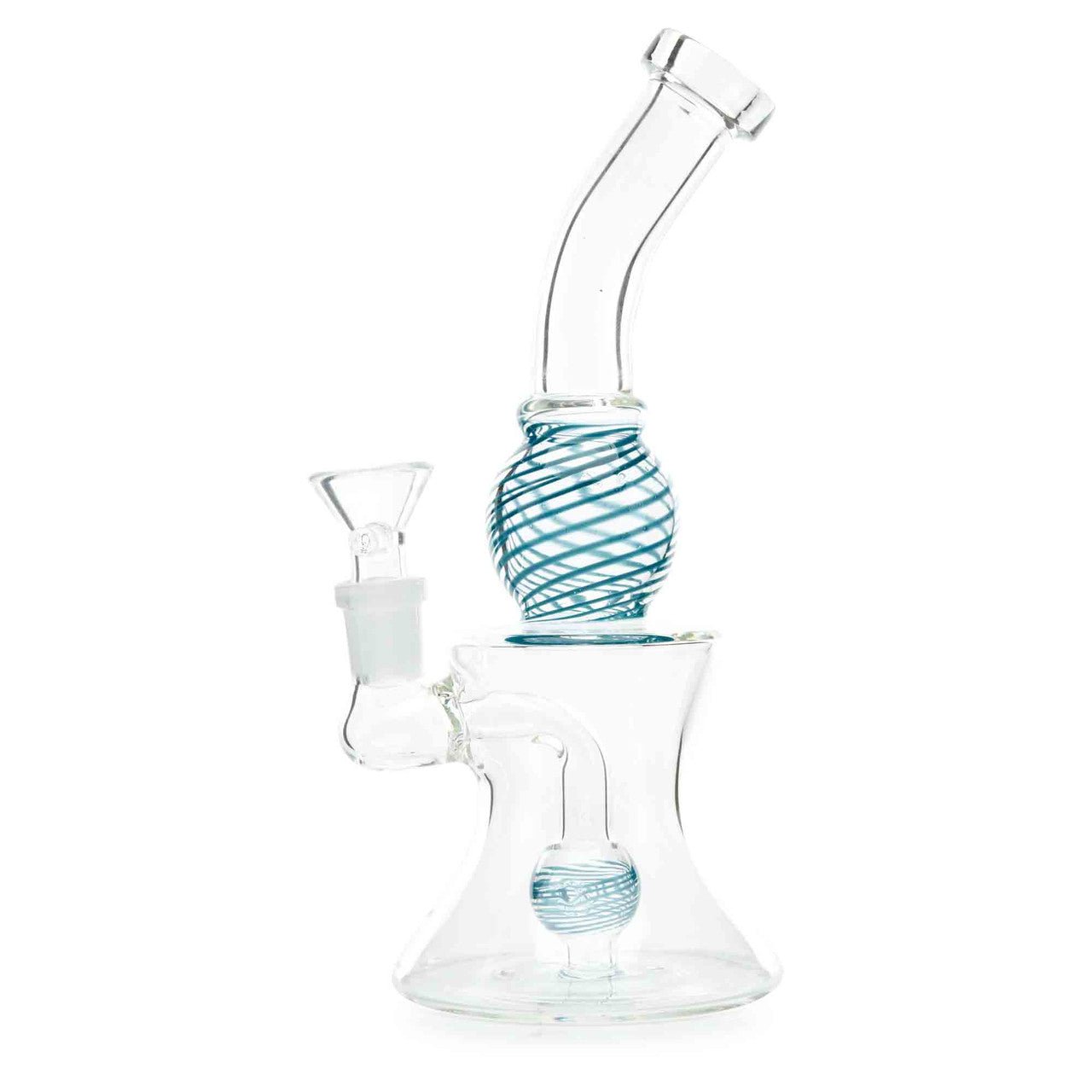 Bent Globe Water Pipe Aqua