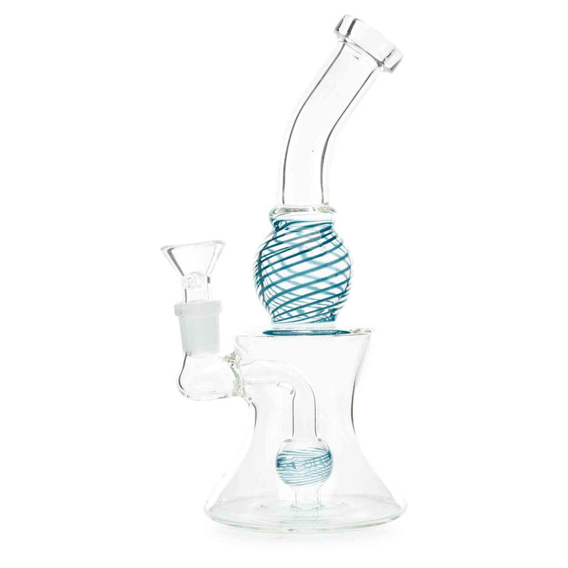 Bent Globe Water Pipe Aqua
