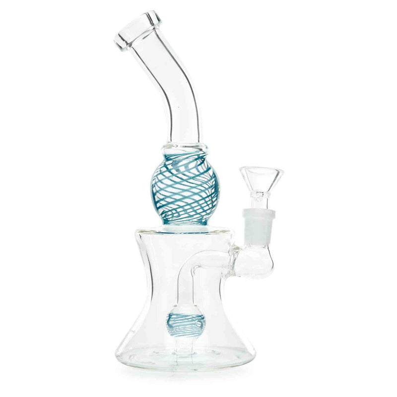 Bent Globe Water Pipe aqua