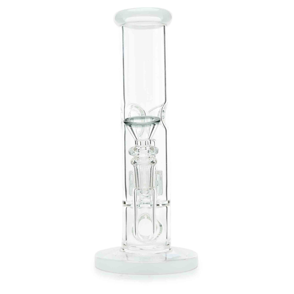 Mini Straight Tube Shower Head Water Pipe White