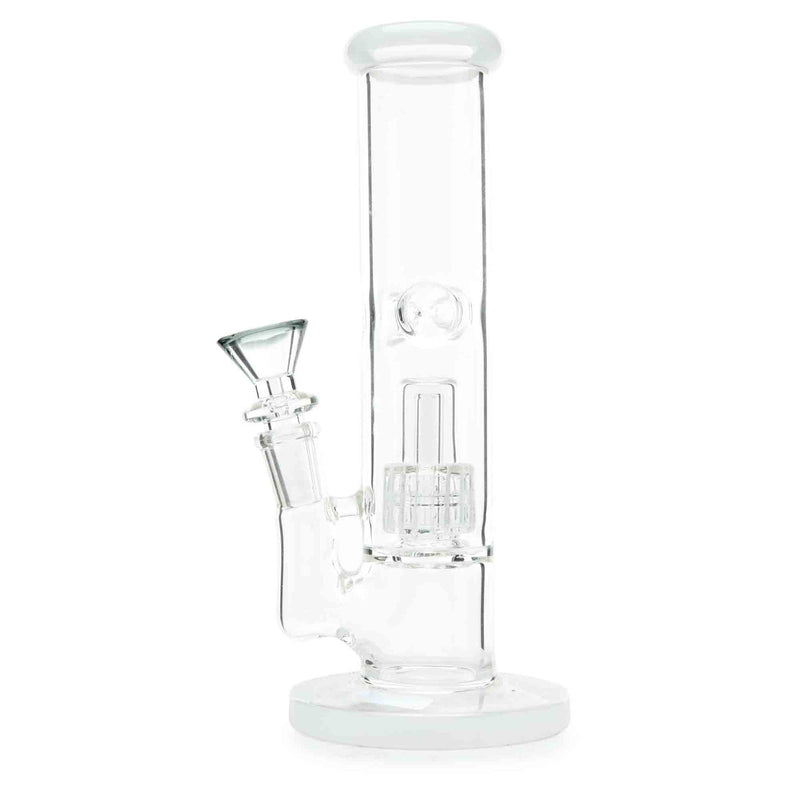 Mini Straight Tube Shower Head Water Pipe White