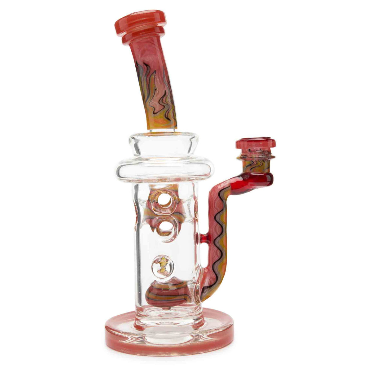 Dynamic Glass Worked Fab Heady Dab Rig