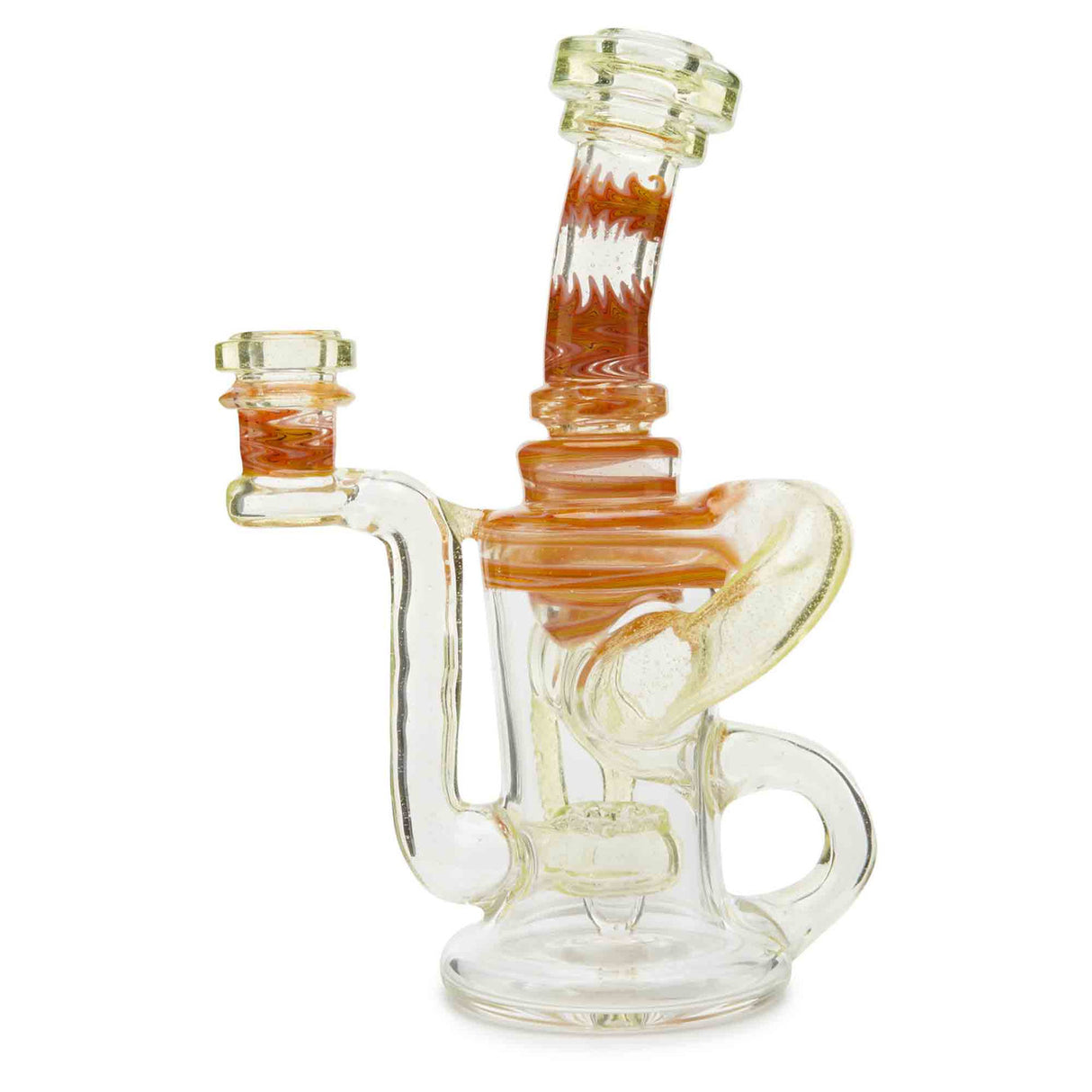 Dynamic Glass Fumed Klein Dab Rig Glass Art