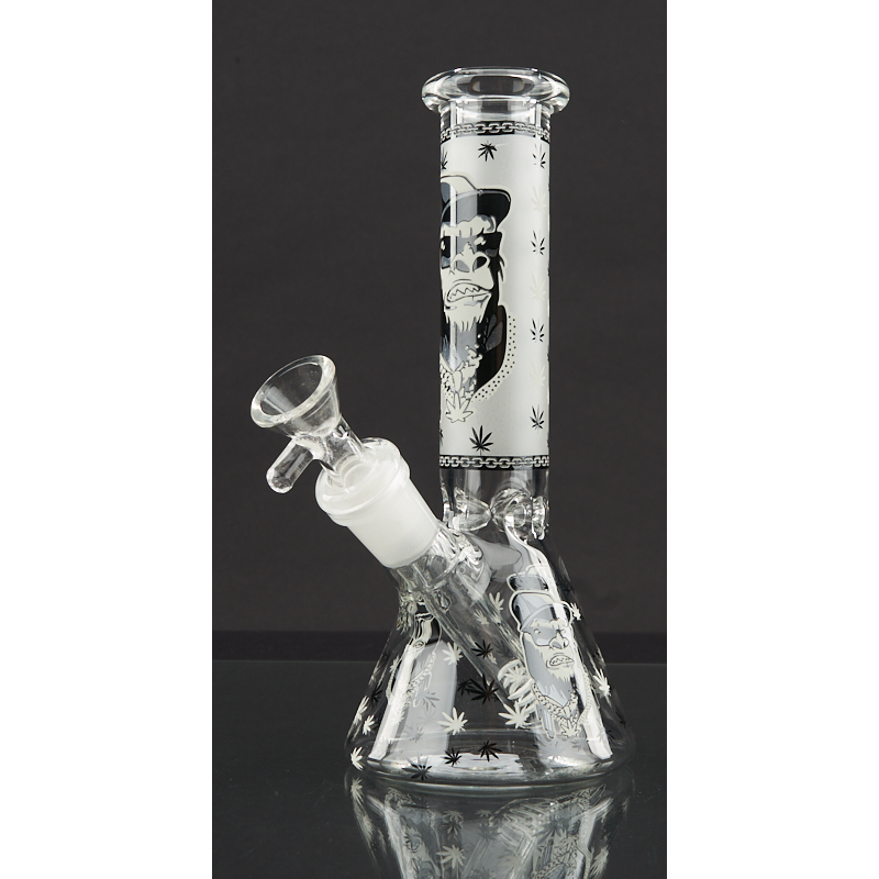 Gorilla Glow Beaker Small Water Pipe (allow images)