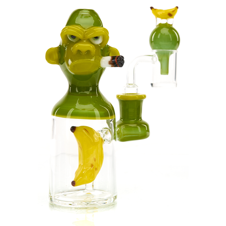 Fish Glass green Chimp (allow images)