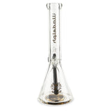 illadelph glass micro mini beaker 7mm gold water pipe for herbs