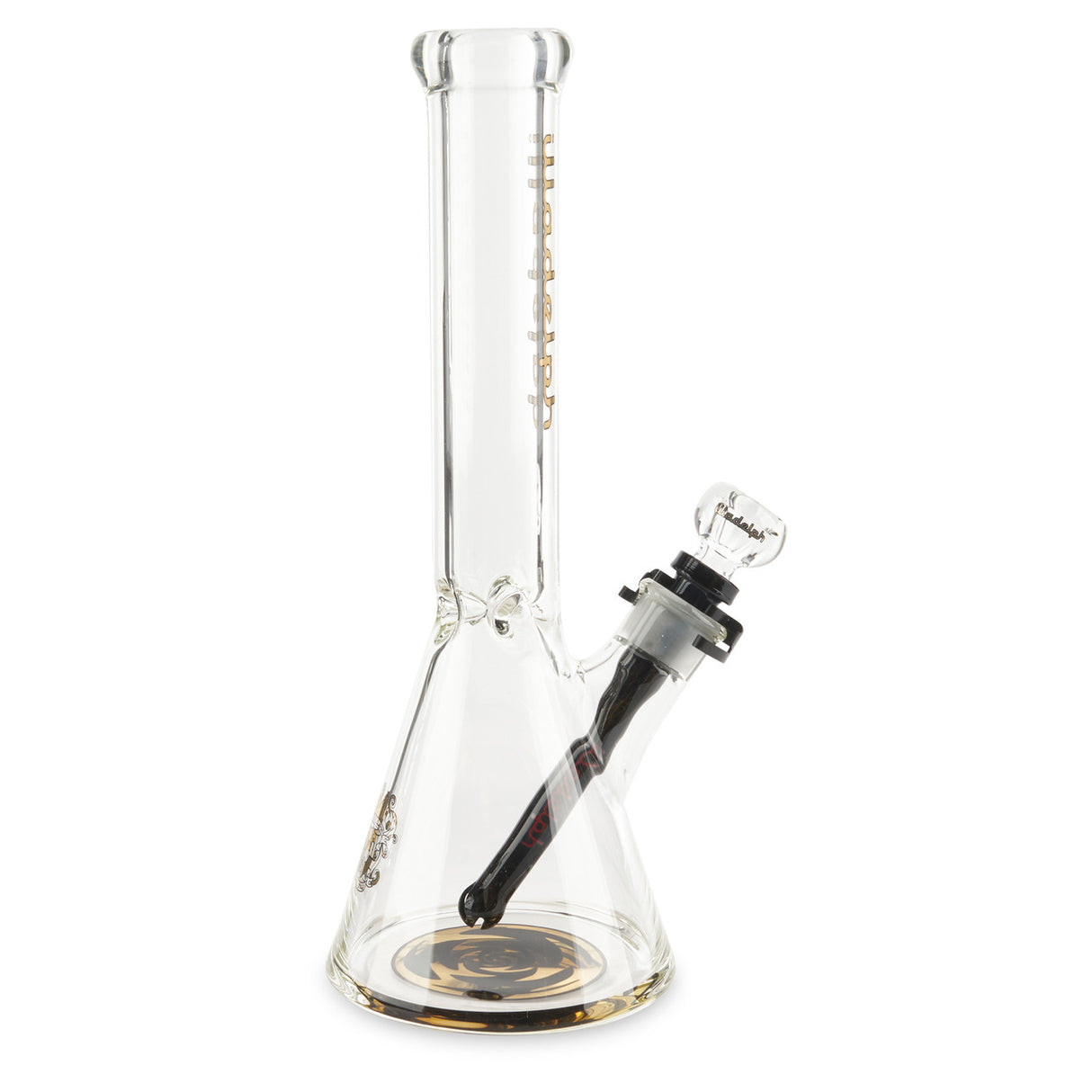 illadelph glass micro mini beaker 7mm gold at cloud 9 smoke co