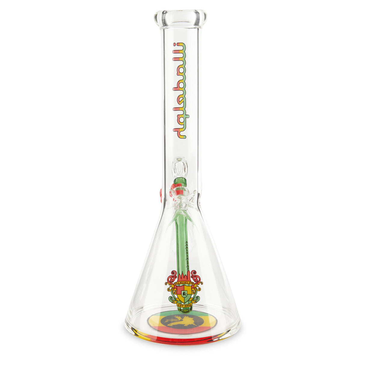illadelph glass micro mini beaker rasta high end water pipe