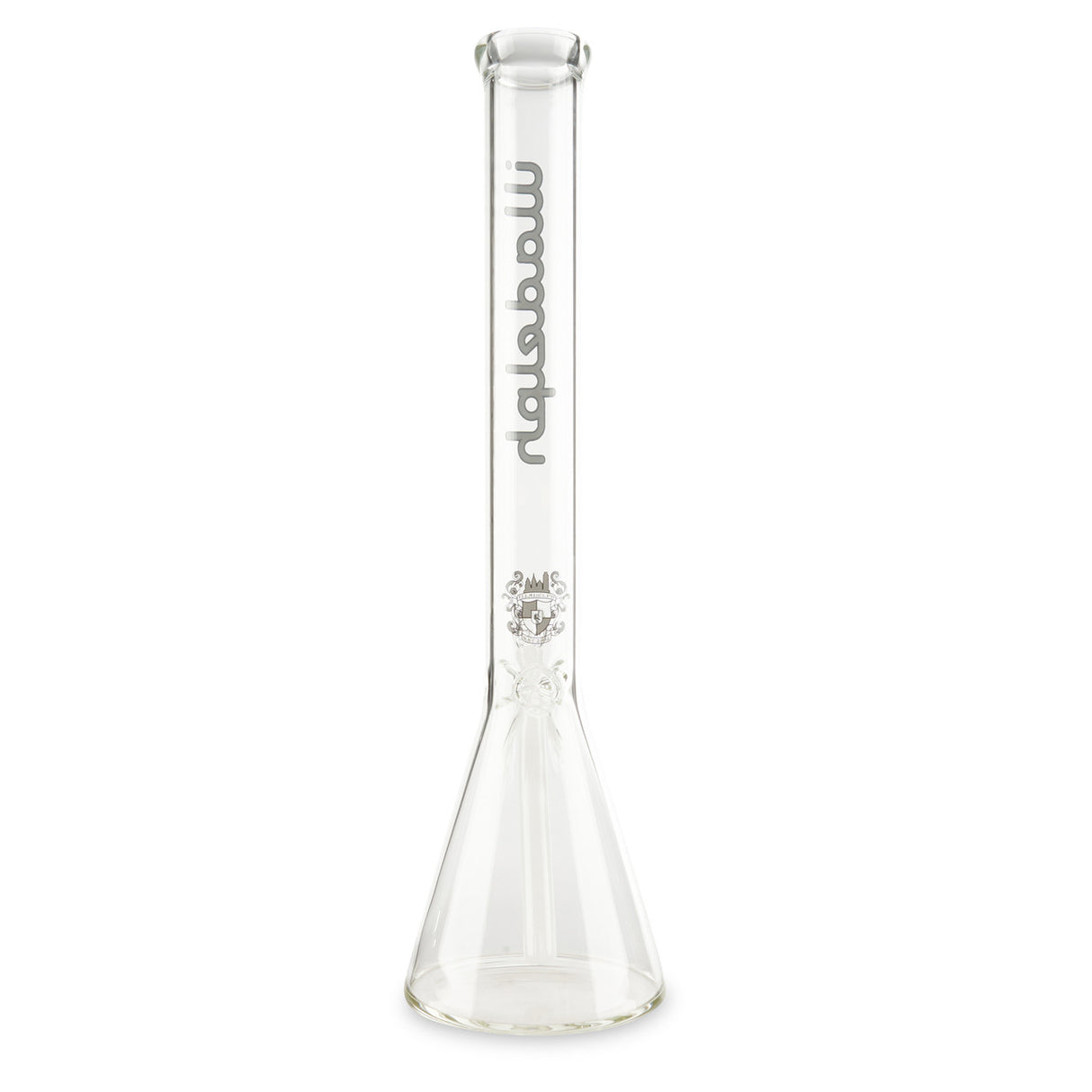 illadelph glass medium beaker gray label at cloud 9 smoke co