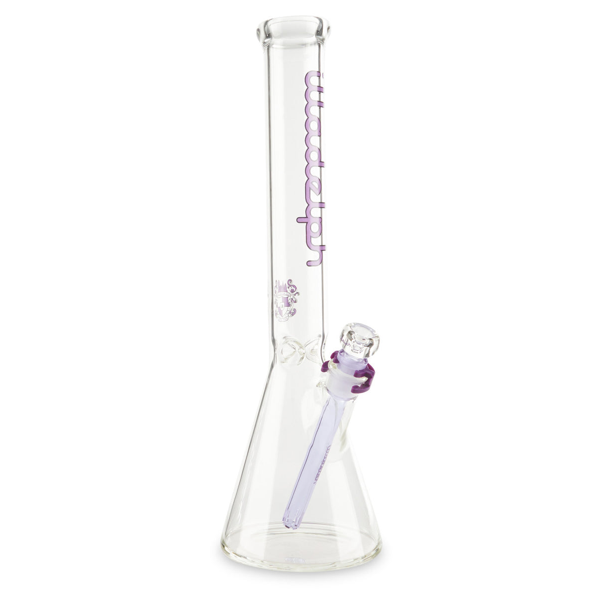 illadelph glass short beaker purple label for sale online