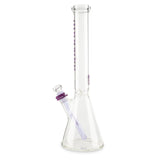 illadelph glass short beaker purple water pipe bong for smoking