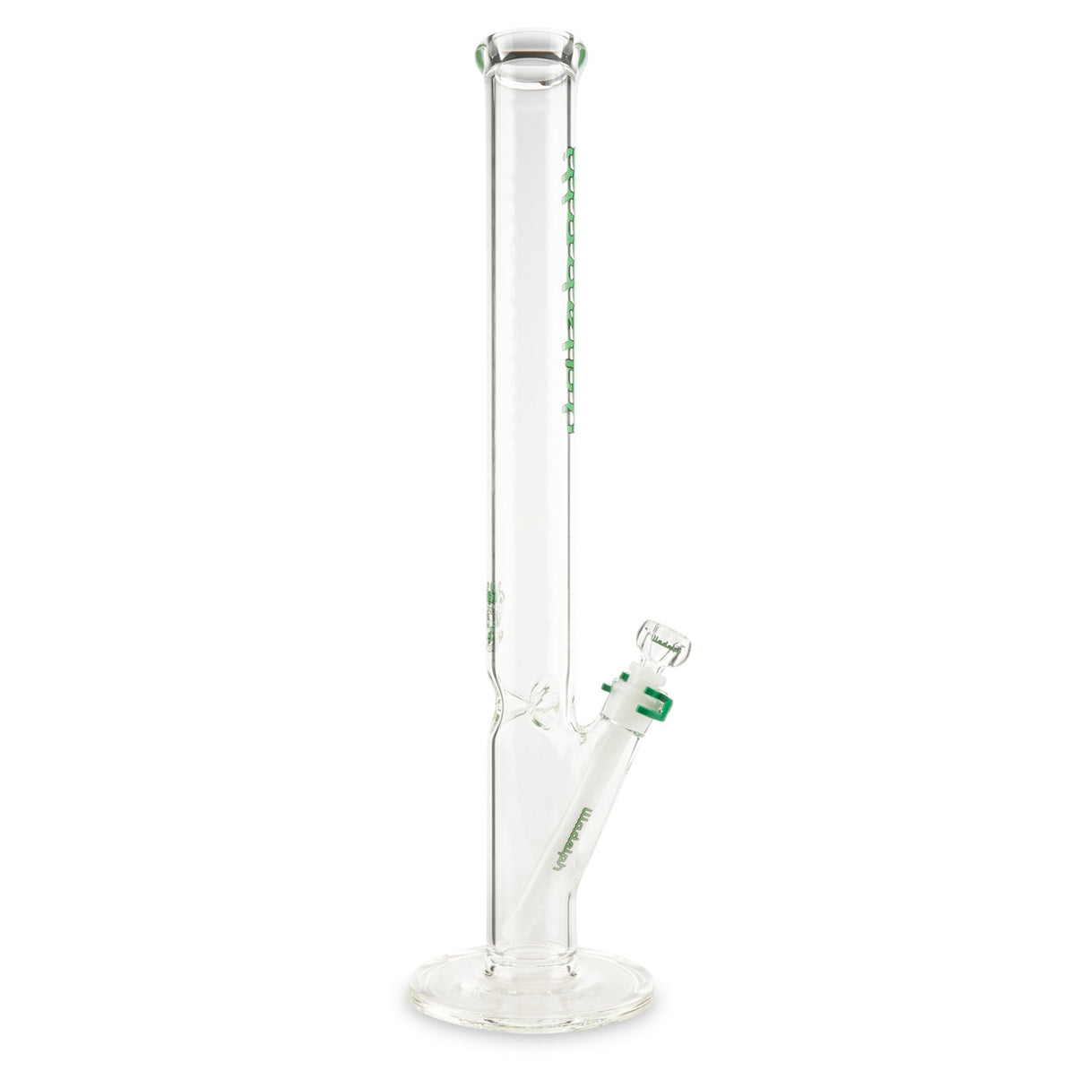 illadelph glass tall straight tube green label for sale online