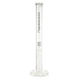 illadelph glass tall straight tube gray water pipe bong for smoking