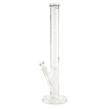 illadelph glass tall straight tube gray label with 14mm slide and downstem