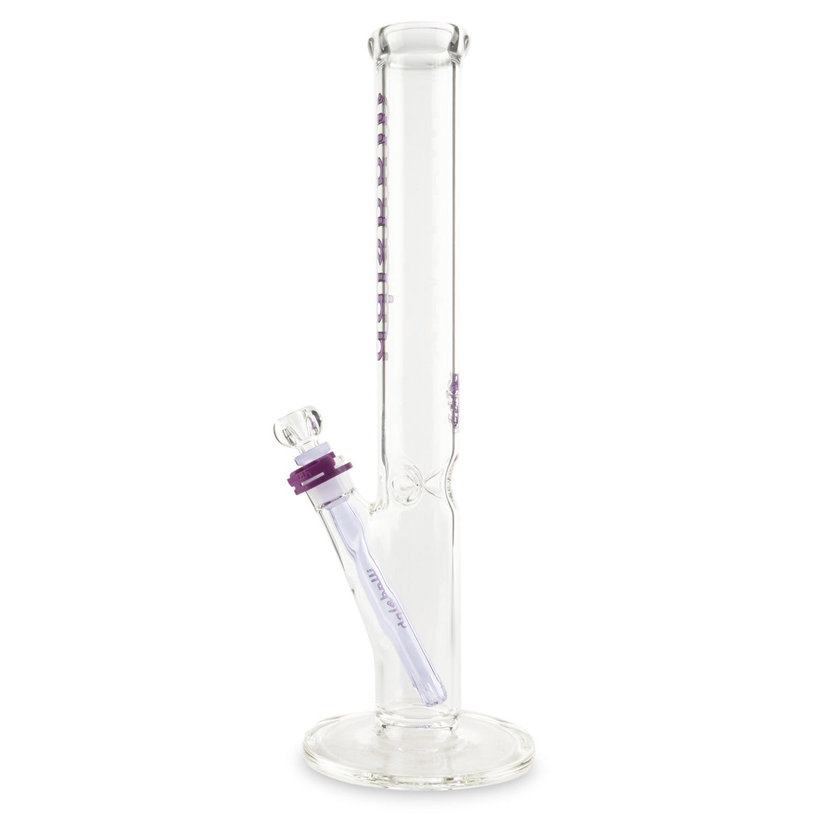 illadelph glass short straight tube purple at cloud 9 smoke co