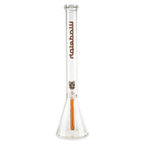 illadelph glass tall beaker woodgrain bong for smoking tobacco