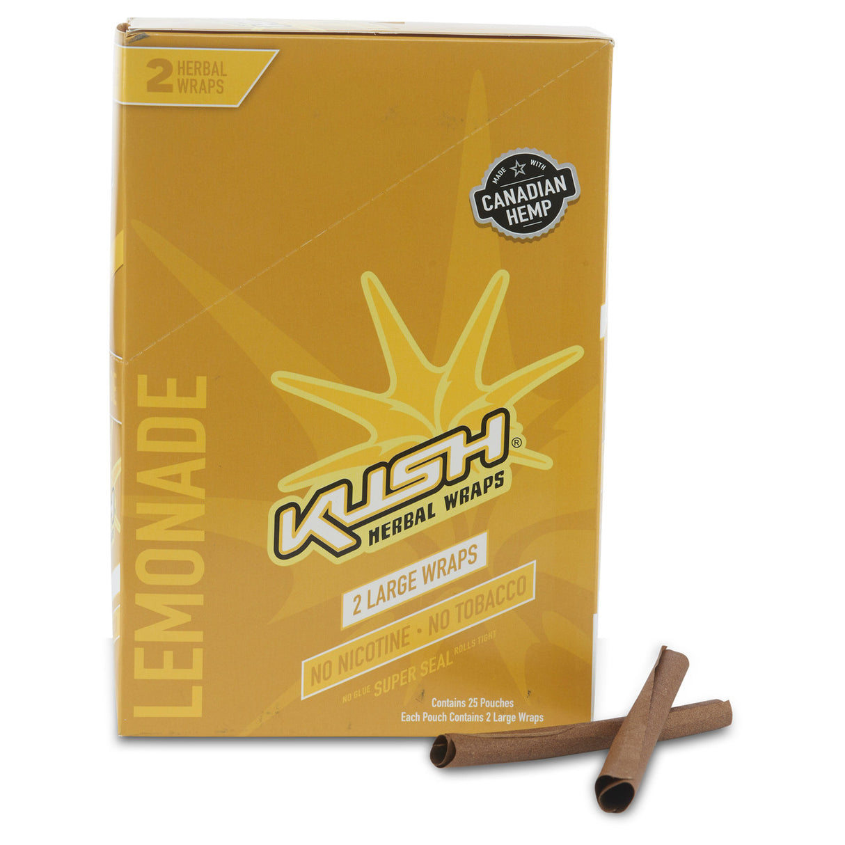 Vente de feuille blunt pré-roulées Kush Herbal Warps