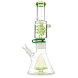 MAV Glass Slitted Pyramid Beaker Coil Ooze