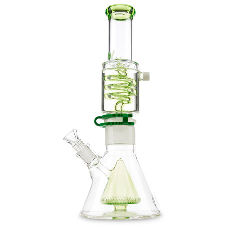MAV Glass Slitted Pyramid Beaker Coil Ooze