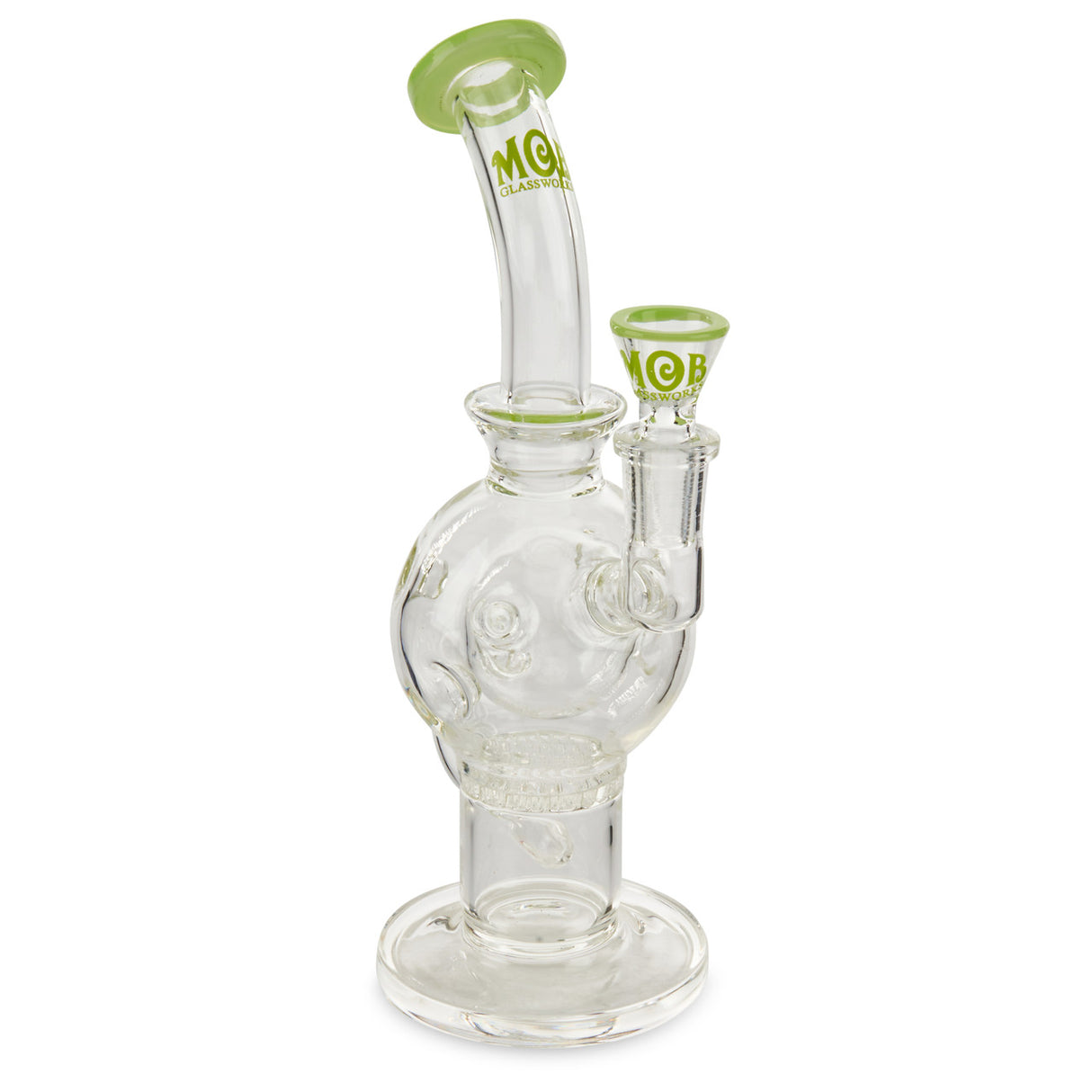 Green MOB Glass Ball Rig For Dabs
