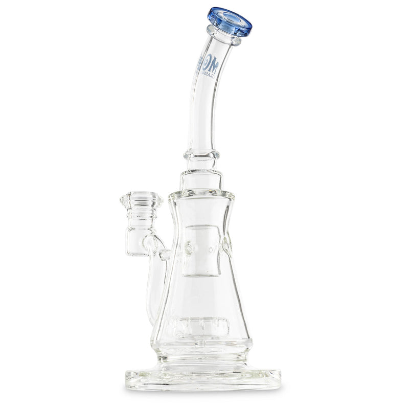 Blue MOB Glass Summit Bubbler - Back