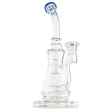 Blue MOB Glass Summit Bubbler - Front
